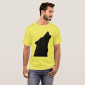 Howling Wolf T-shirt (Voorkant volledig)