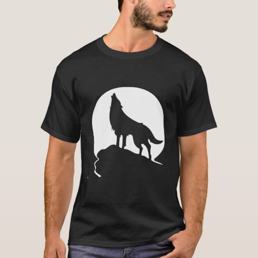 Howling Wolf T-shirt (Voorkant)