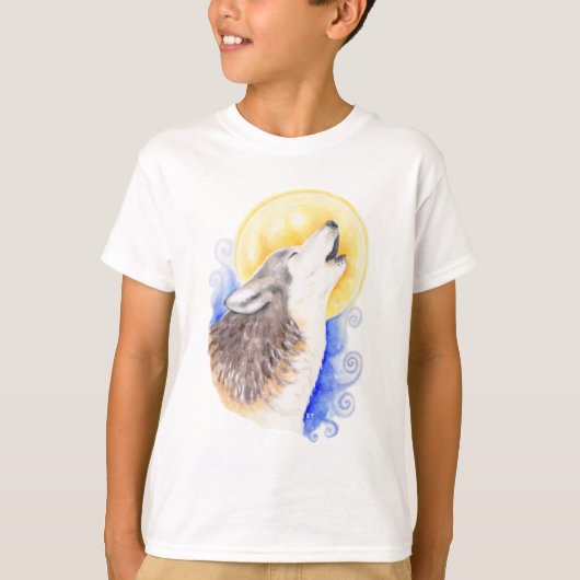 Howling Wolf T-shirt (Voorkant)