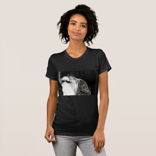 Howling Wolf T-shirt (Voorkant volledig)