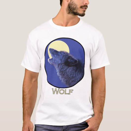 Howling Wolf T-shirt (Voorkant)