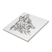 Howling Wolf Tegeltje (Zijkant)