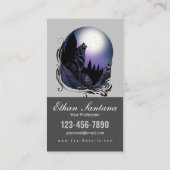 Howling Wolf Visitekaartje (Achterkant)