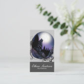 Howling Wolf Visitekaartje (Staand voorkant)