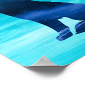 Howling Wolf voor Wolf Lovers Poster (Hoek)