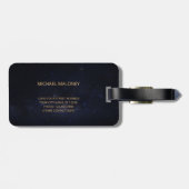 Howling Wolf Wild Animals Foto Bagagelabel (Achterkant horizontaal)