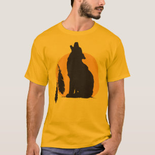 Howling wolve t-shirt