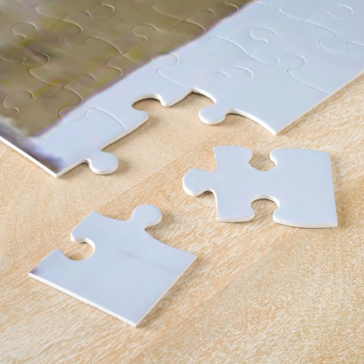 Howling Wolves. Kerstgroeten Legpuzzel (Zijkant)