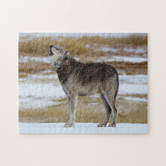 Howling Wolves. Legpuzzel (Horizontaal)