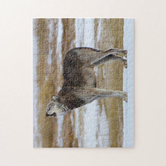 Howling Wolves. Legpuzzel (Verticaal)