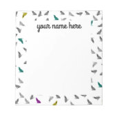 Howling Wolves Personalized Notitieblok (Voorkant)
