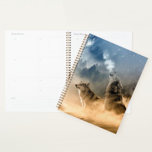 Howling Wolves Planner (Display)
