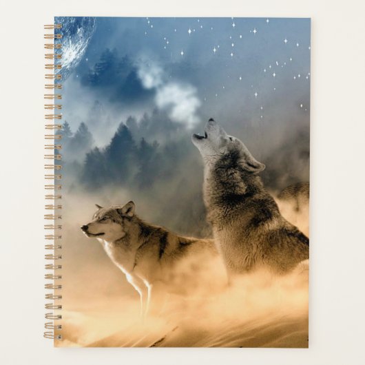 Howling Wolves Planner (Voorkant)