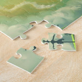 Howl's bewegende kasteelpuzzel legpuzzel (Zijkant)