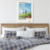 Howl's Moving Castle Movie Poster, film Canvas Afdruk (Insitu (Slaapkamer))