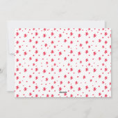 Howly Jolly kerstmis_ Holiday Fotokaart Feestdagenkaart (Achterkant)