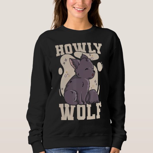 Howly Wolf citeert voor een Wolf Expert Trui (Voorkant)