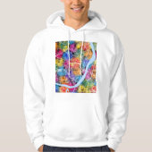 Howrah West Bengal City Map Hoodie (Voorkant)