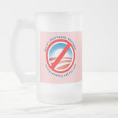 Hows dat Hopey Changey Ding voor jou werkt? Matglas Bierpul (Links)