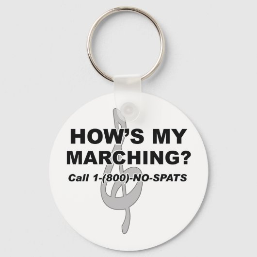 Hows My Marching Sleutelhanger (Voorkant)