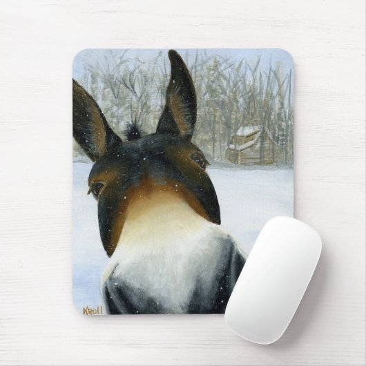 Hows over een kus mousepad muismat (Met muis)