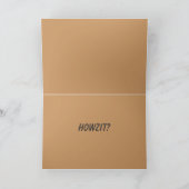 Howzit strand thema Hawaii wenskaart Kaart (Binnen)