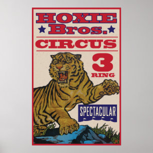Hoxie Bros. Circus Poster