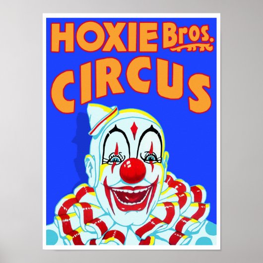 Hoxie Bros. Circus Poster (Voorkant)