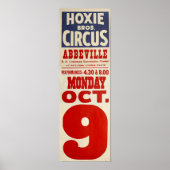 Hoxie Bros. Circus Poster (Voorkant)