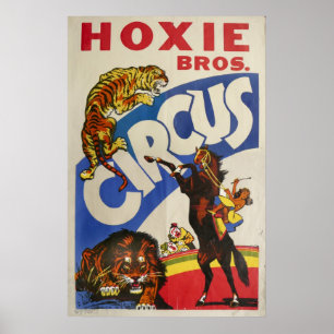 Hoxie Bros. Circus Poster