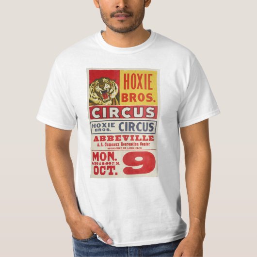 Hoxie Bros. Circus T-shirt (Voorkant)