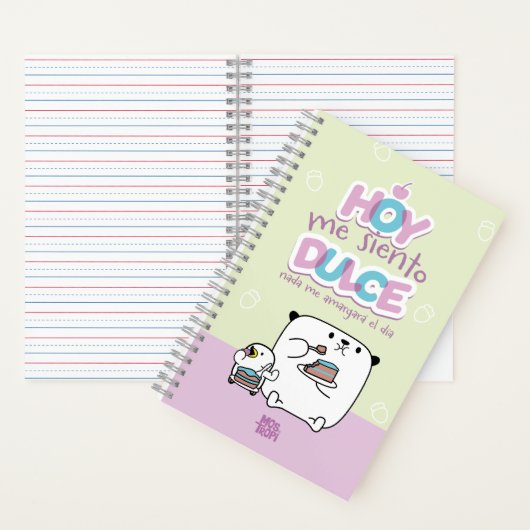 │Hoy me siento dulce Notitieboek (Binnen)