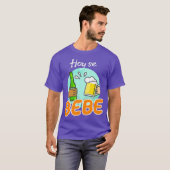 Hoy se bebe Dominican Latino T-shirt (Voorkant volledig)