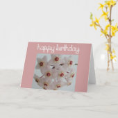 Hoya Flower Birthday Kaart (Gele Bloem)