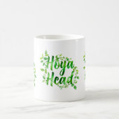 Hoya Head Plant Lover Design – Cute Minimalist Bot Koffiemok (Center)