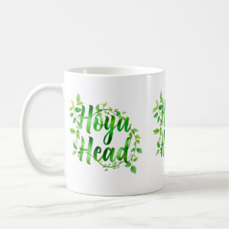 Hoya Head Plant Lover Design – Cute Minimalist Bot Koffiemok