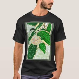 Hoya macrophylla _Variegata_ Huis Plant Art T-Shi T-shirt