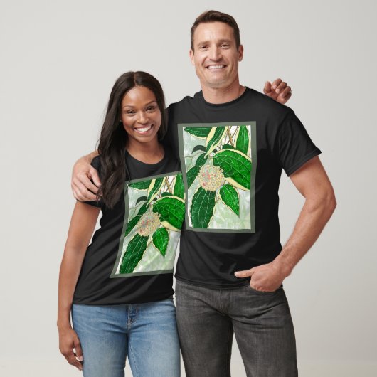 Hoya macrophylla _Variegata_ Huis Plant Art T-Shi T-shirt (Unisex)
