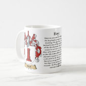 Hoyt, de Oorsprong, de Betekenis en de Mok Crest (Voorkant links)