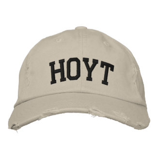 Hoyt geborduurd Pet