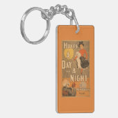 Hoyt is een dag en een nacht in New York City Play Sleutelhanger (Voorkant Links)