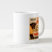 Hoyt is een hond in het Manger Theater Poster Grote Koffiekop (Voorkant rechts)