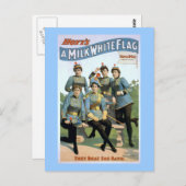 Hoyt is een melkwitte vlag  theaterPoster Briefkaart (Voorkant / Achterkant)