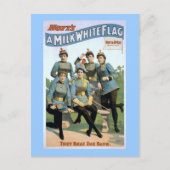 Hoyt is een melkwitte vlag  theaterPoster Briefkaart (Voorkant)