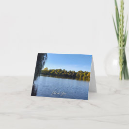 Hoyt Lake Folded Thank You Card Bedankkaart