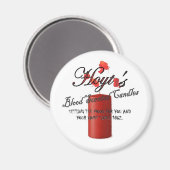 Hoyt's Blood Geurkaarsen Magneet (Voorkant / Achterkant)