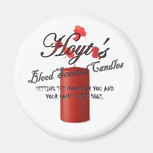 Hoyt's Blood Geurkaarsen Magneet (Voorkant)