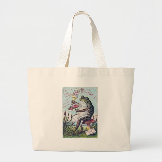 Hoyt's Duitse Keulen Kikker Grote Tote Bag (Voorkant)