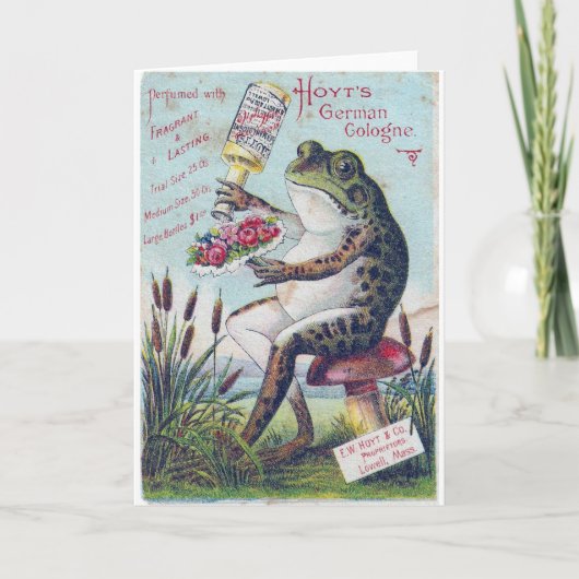 Hoyt's Duitse Keulen Kikker Kaart (Voorkant)