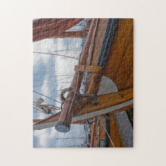 Hozboot Holland. Legpuzzel (Verticaal)